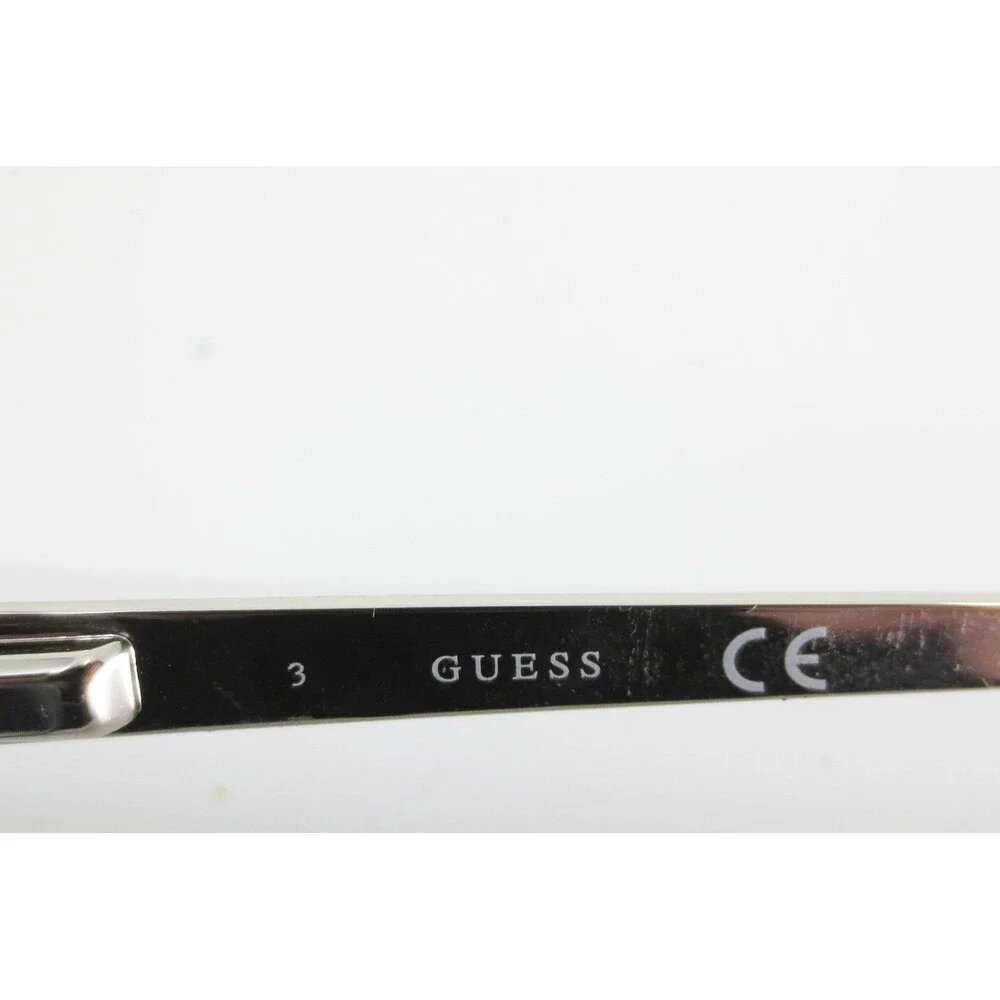 Guess GU9177-3 Eyeglasses Black Blue Rectangular Frames 47-15-130 Demo Lenses